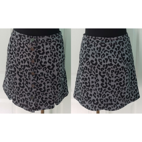 Very J Cheetah Print Skirt - Picture 3 of 10